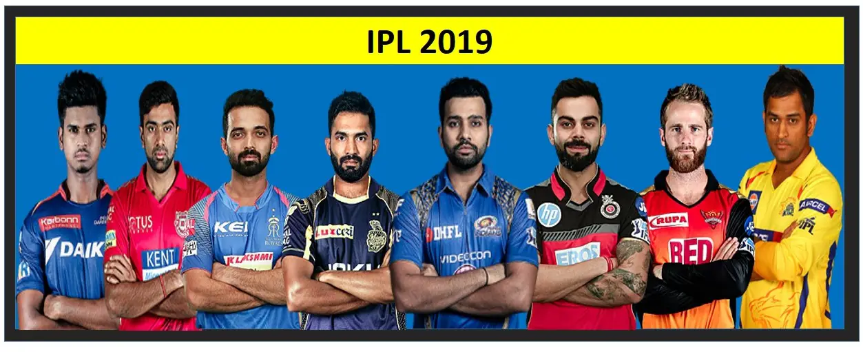 IPL 2019 all teams