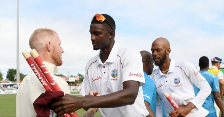 Ben Stokes and Jason Holder