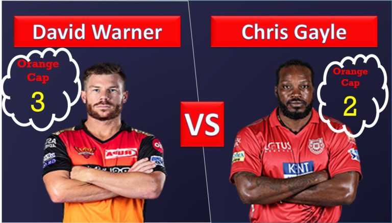David Warner vs Chris Gayle