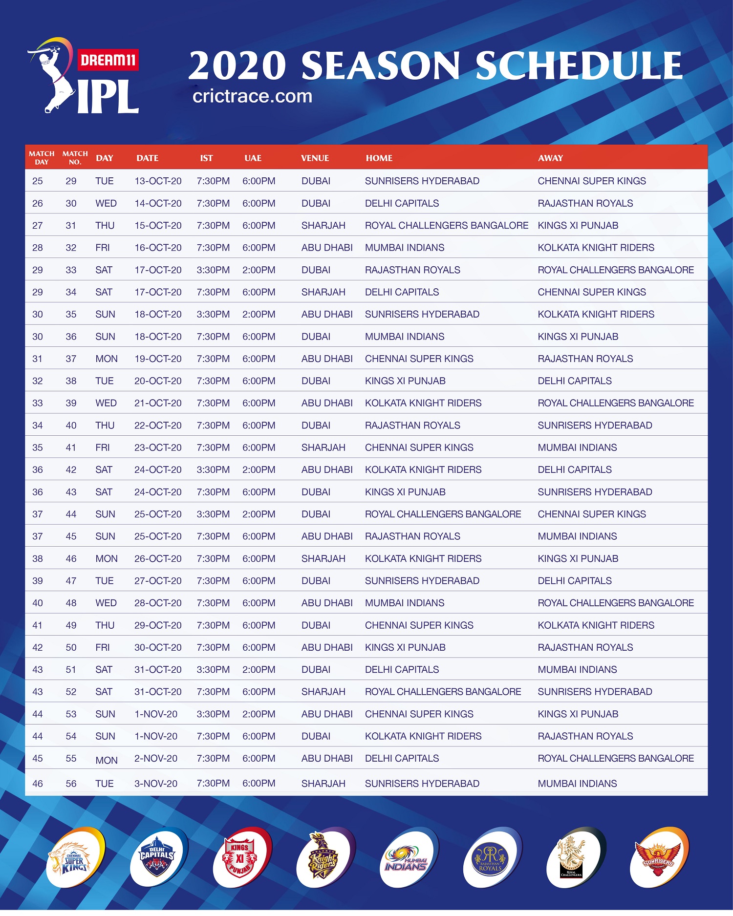 Dream-11-IPL-2020-Match-Schedule-2