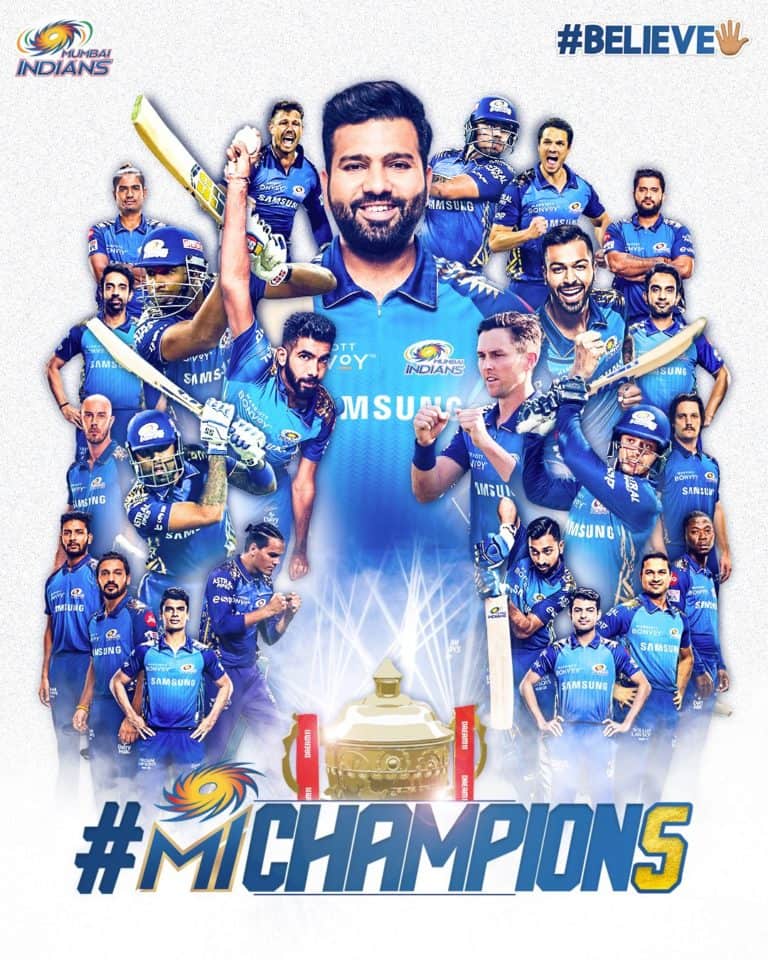 Mumbai indians winner ipl-2020