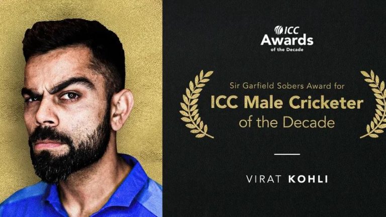 Virat Kohli: ICC Award of the Decade