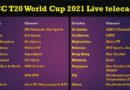 ICC T20 World Cup 2021 Live telecast