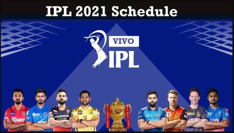 VIVO IPL 2021 Schedule