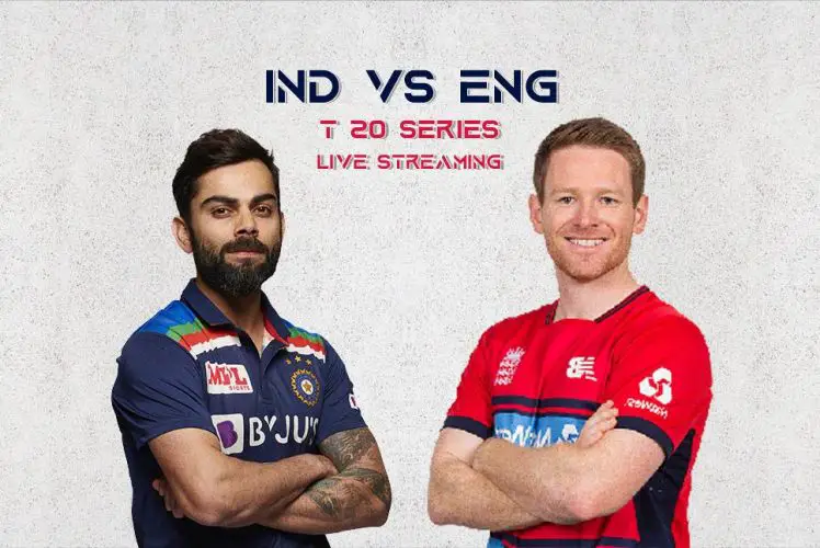 India vs England T20 Series LIVE Streaming