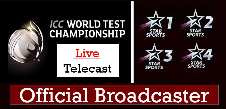 ICC World Test Championship Official Broadcaster