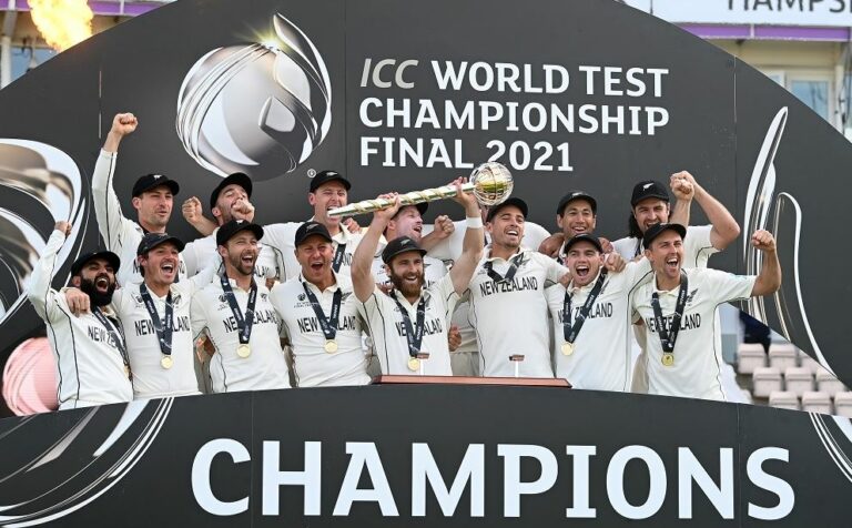New Zealand Win WTC Final