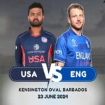 USA vs ENG T20 World Cup 2024 Live telecast, streaming, Time-Table, Head to head and past performance | अमेरिका vs इंग्लैंड