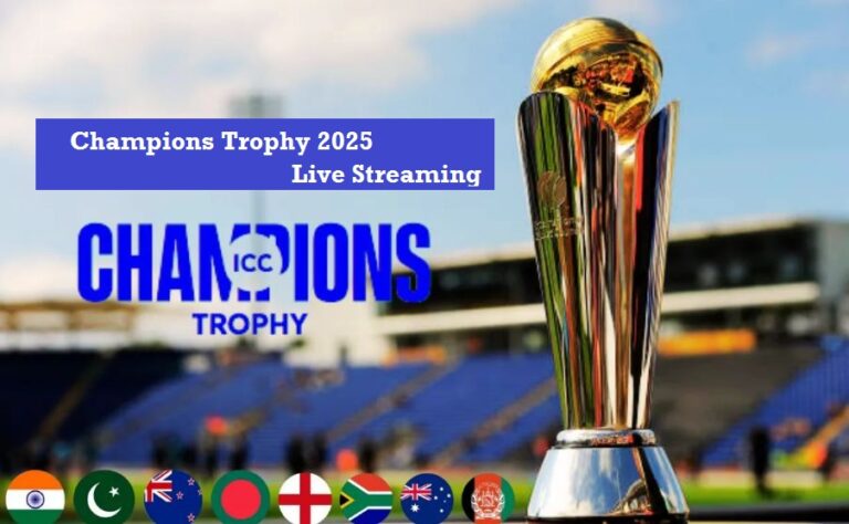 Where to watch Champions Trophy 2025 live | चैंपियंस ट्रॉफी 2025 लाइव कहां देखें: TV और स्ट्रीमिंग गाइड