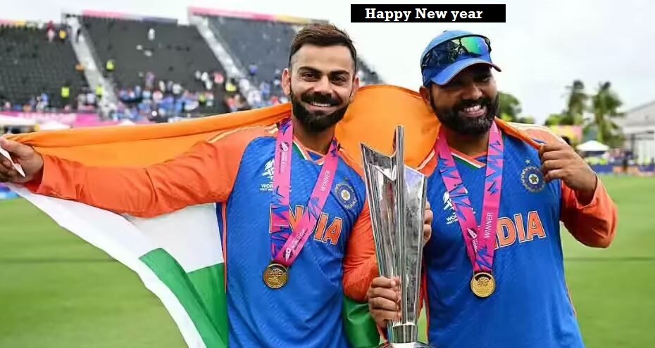 New Year 2026, New year celebration, Rohit and kohli celebrate New year 2026