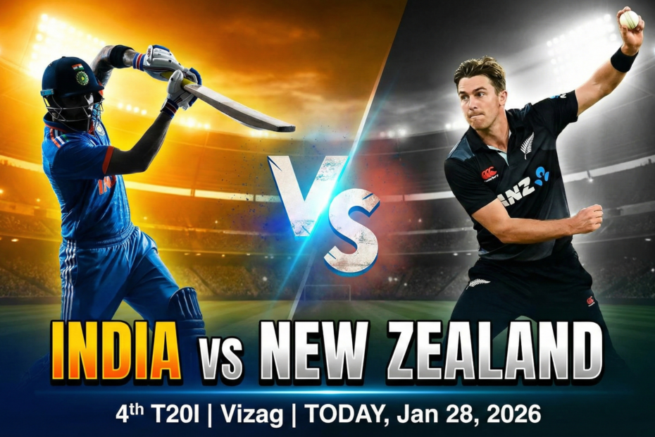 India vs New Zealand 4th T20I | भारत बनाम न्यूज़ीलैंड | Indian cricket team | New Zealand Cricket team