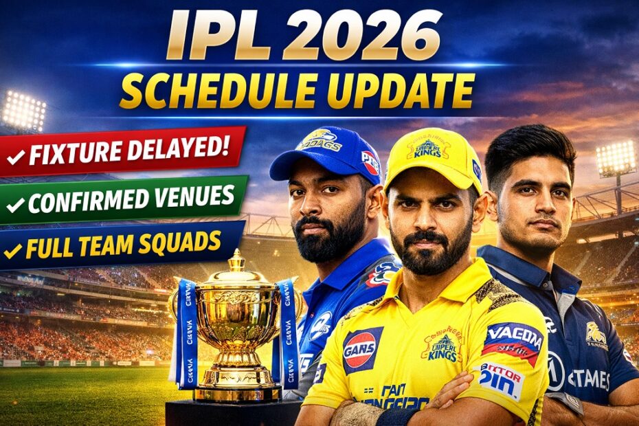 IPL 2026 Schedule Update