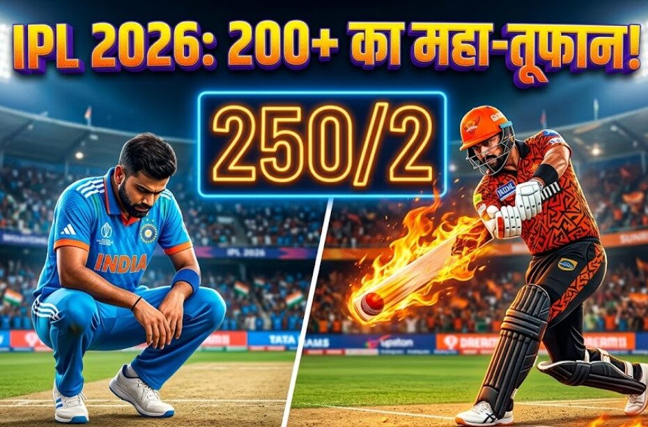IPL 2026 में सबसे ज्यादा 200+ स्कोर बने है | IPL 2026 me sabse jyada 200+ score