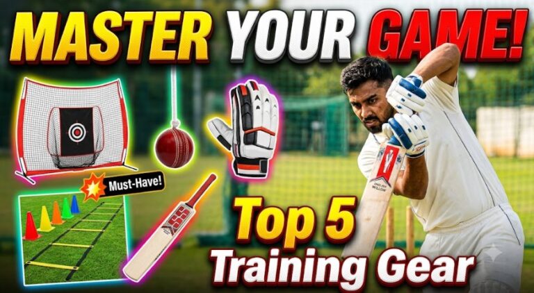 5 Essential Cricket Training Accessories